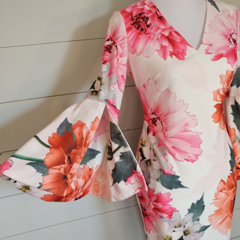 Calvin Klein Floral Dress